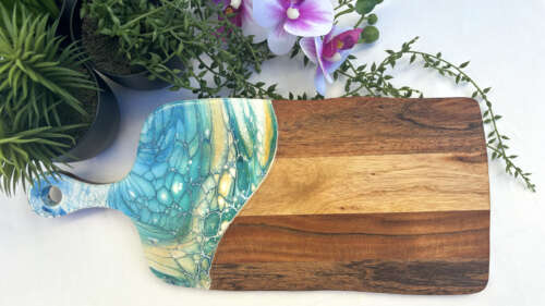 Resin Ocean Blue Paddle