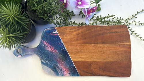 Resin Galaxy Blue Paddle